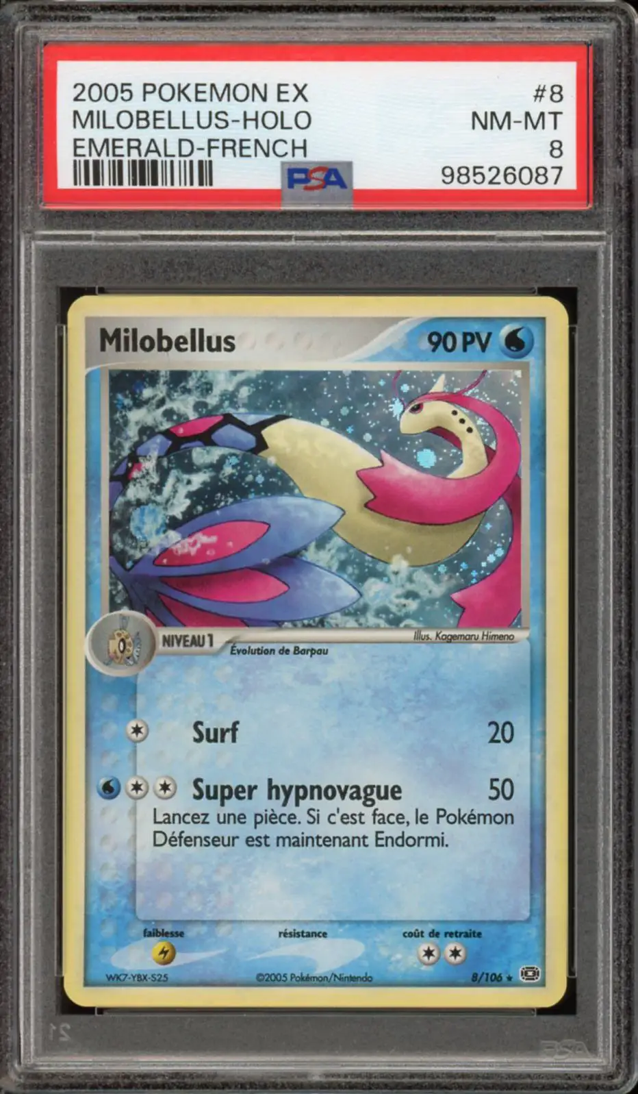 PSA 8 Milobellus Holo