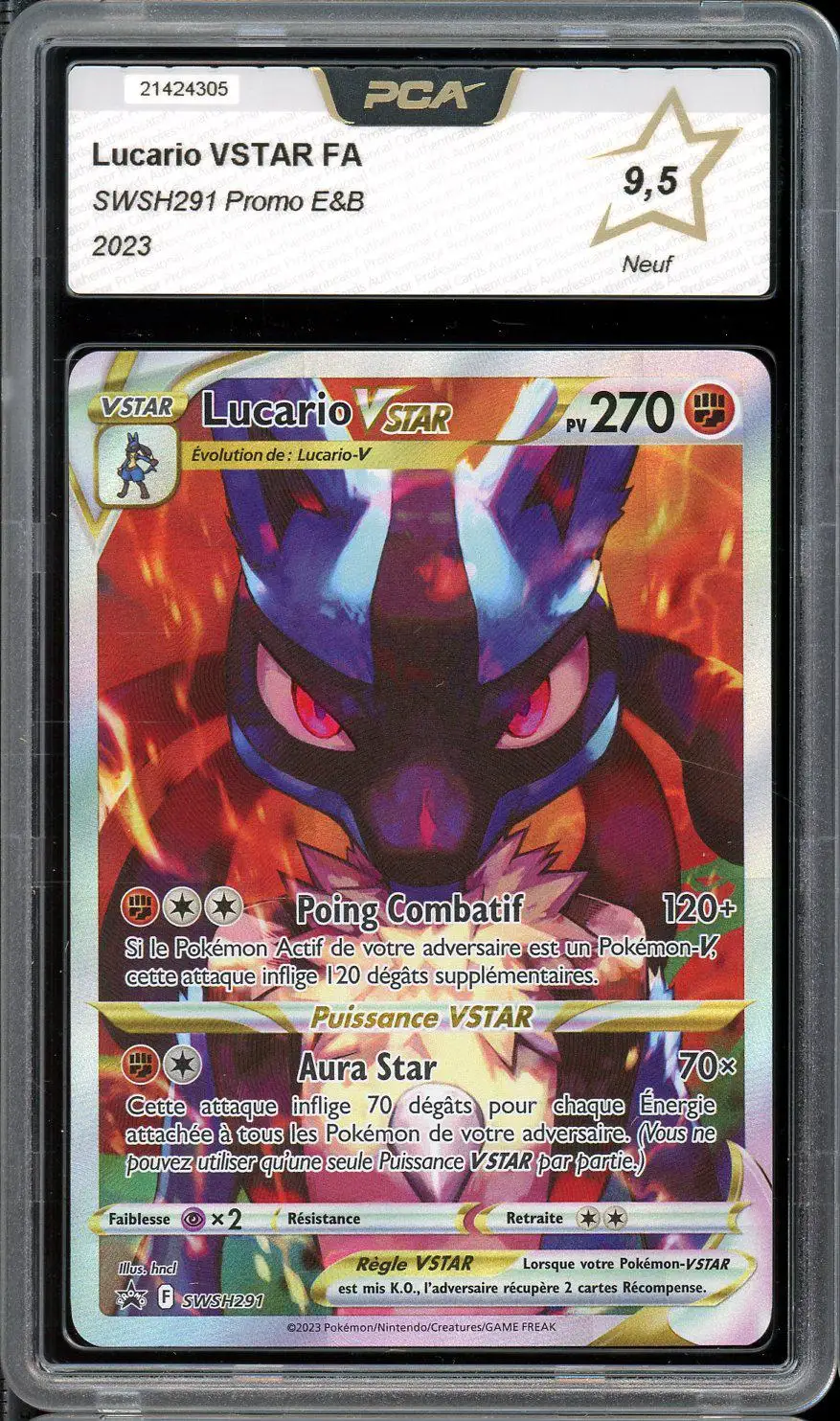 PCA 9.5 Lucario VStar