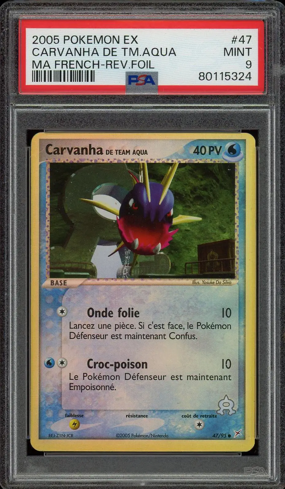 PSA 9 Carvanha Reverse