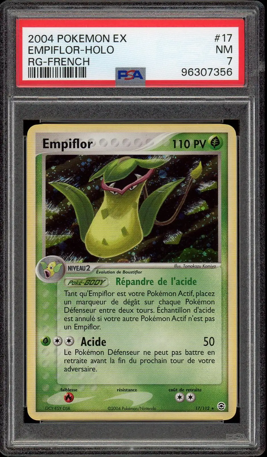 PSA 7 Empiflor Holo