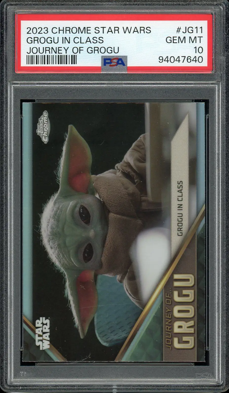 PSA 10 Grogu in Class