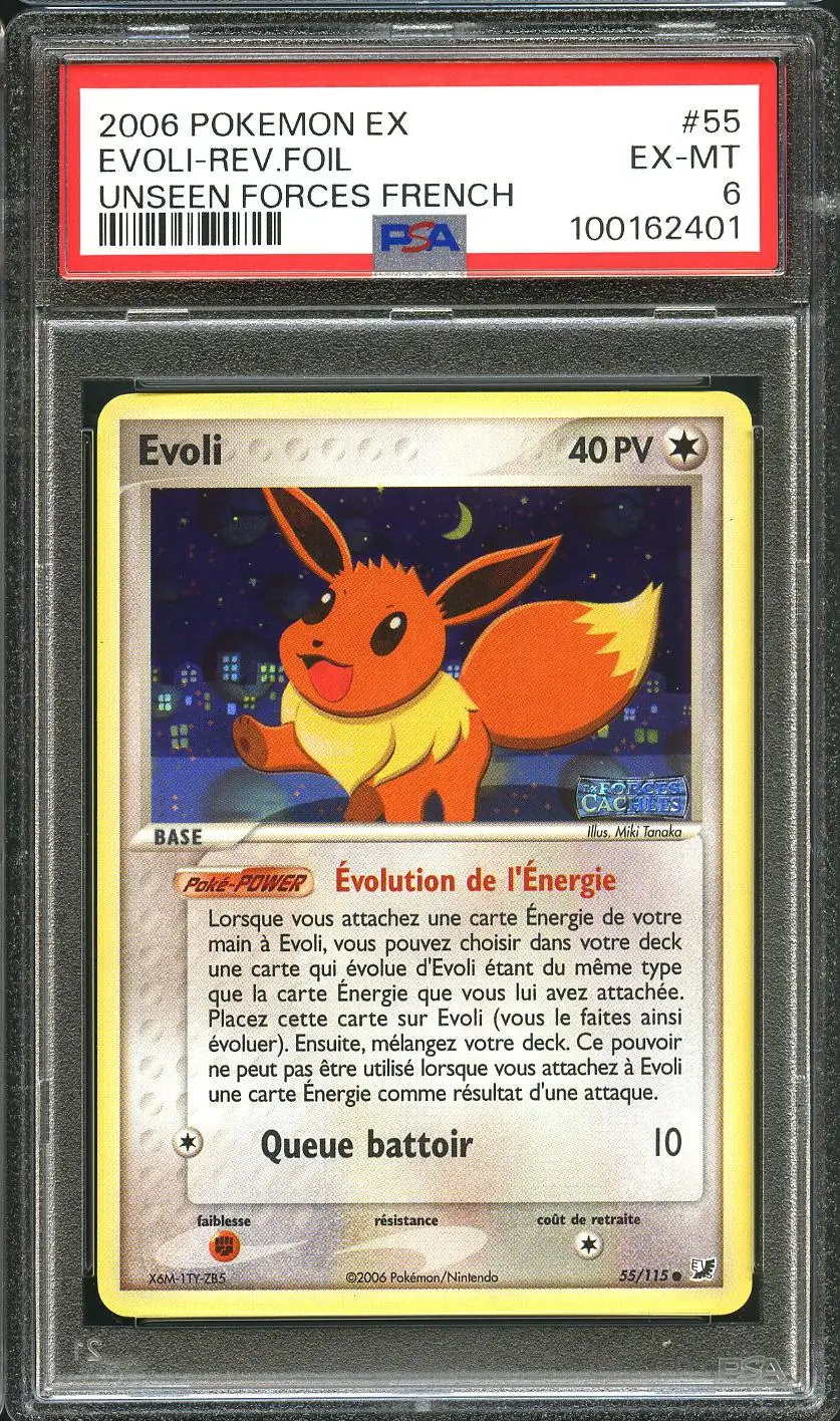 PSA 6 Evoli Reverse