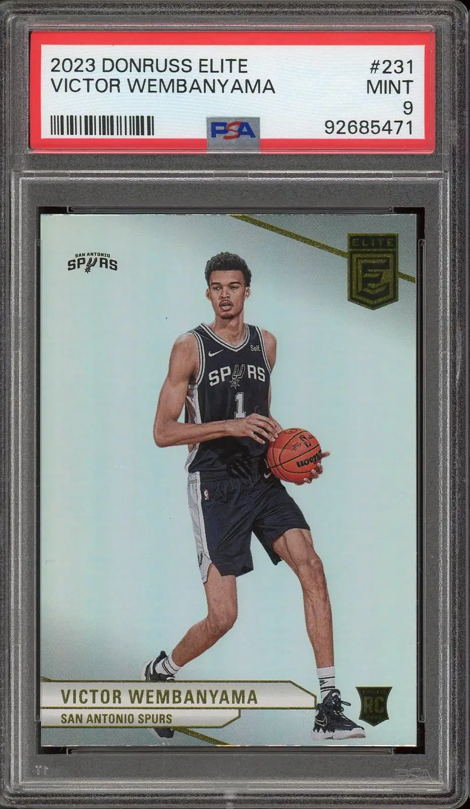 PSA 9 Victor Wembanyama