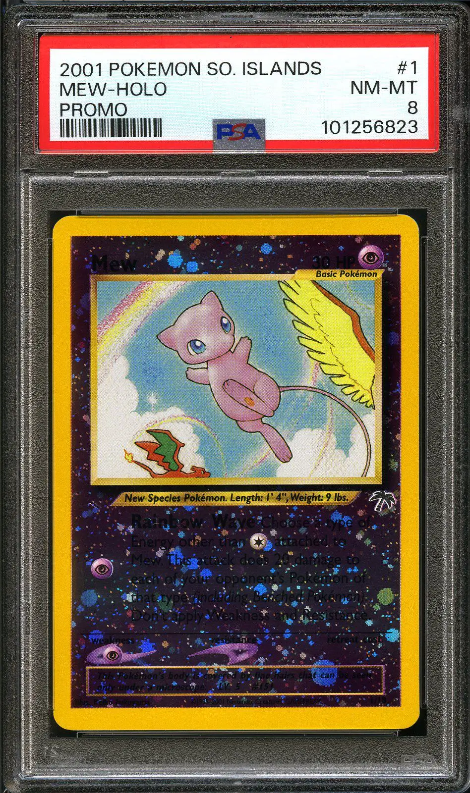 PSA 8 Mew Holo