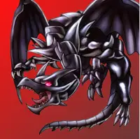 Dragon Noir aux Yeux Rouges