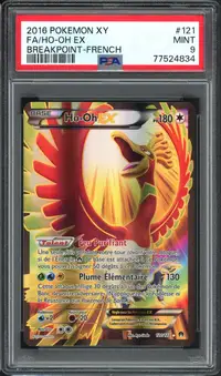 PSA 9 Ho-Oh Ex