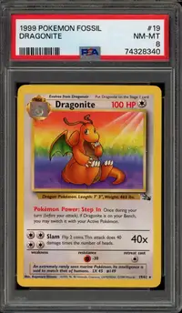 PSA 8 Dragonite