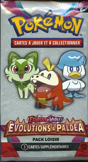 Booster Pack Loisir EV2 Evolutions à Paldea