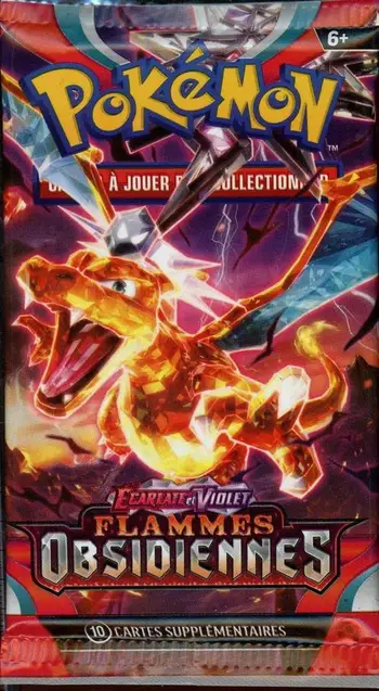 Booster EV3 Flammes Obsidiennes