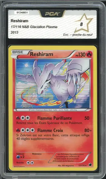 PCA 8 Reshiram Holo