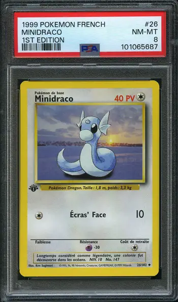 PSA 8 Minidraco