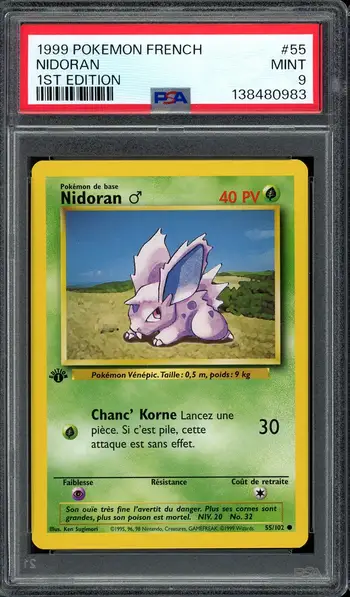 PSA 9 Nidoran