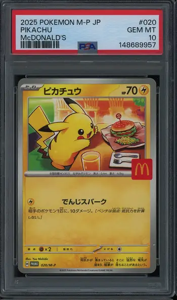 PSA 10 Pikachu