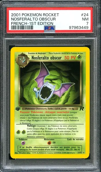 PSA 7 Nosferalto Obscur