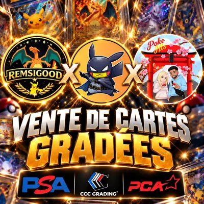 100% GRADÉES ET SCELLÉ FR 🇫🇷