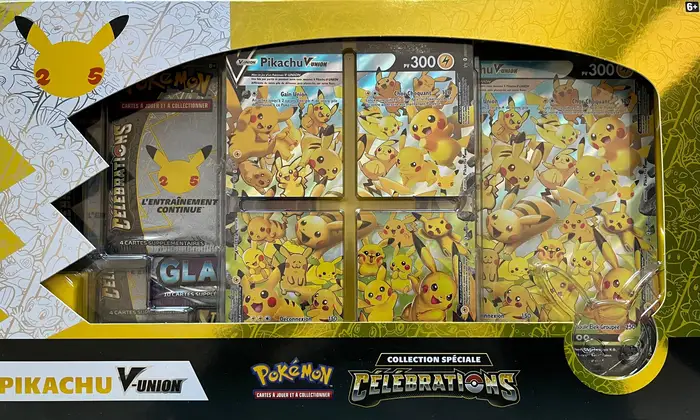 Coffret Pikachu V-Union EB7.5 Célébrations
