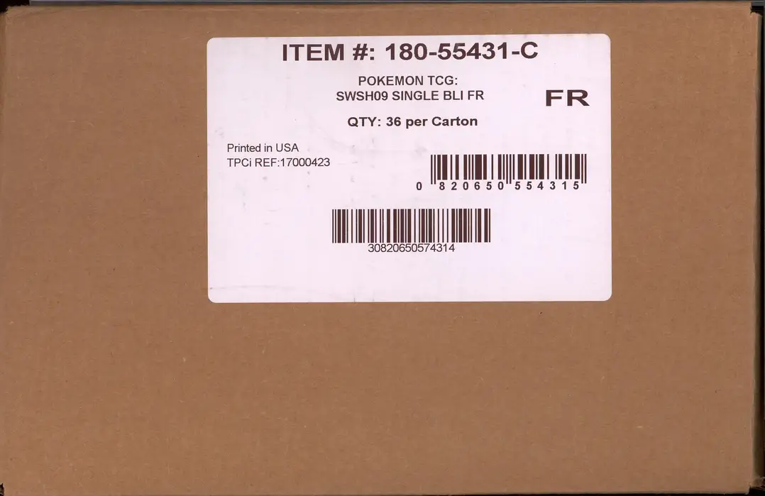 Case Booster Blister EB9 Stars Etincelantes