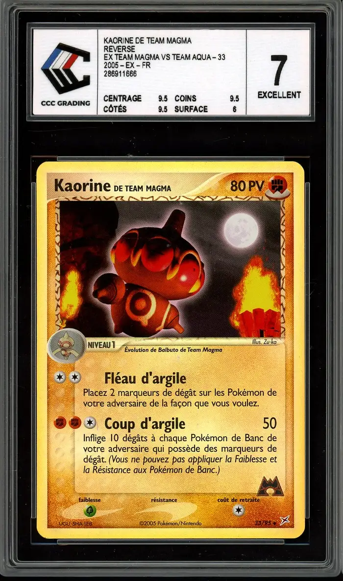 CCC 7 Kaorine de Team Magma Reverse