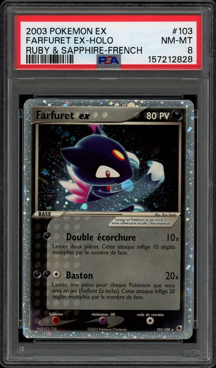 PSA 8 Farfuret Ex