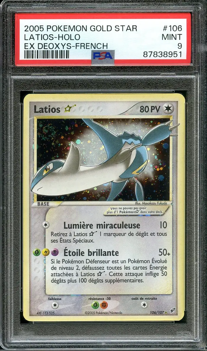 PSA 9 Latios Star
