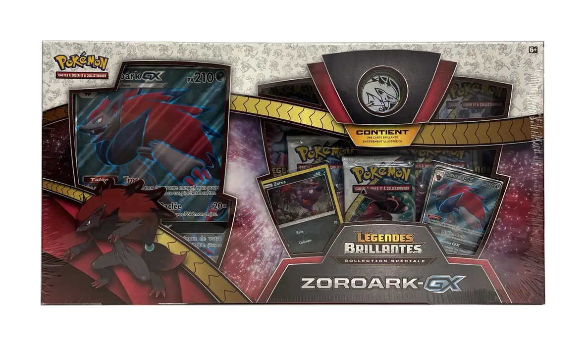 Coffret Légendes Brillantes Zoroark Gx