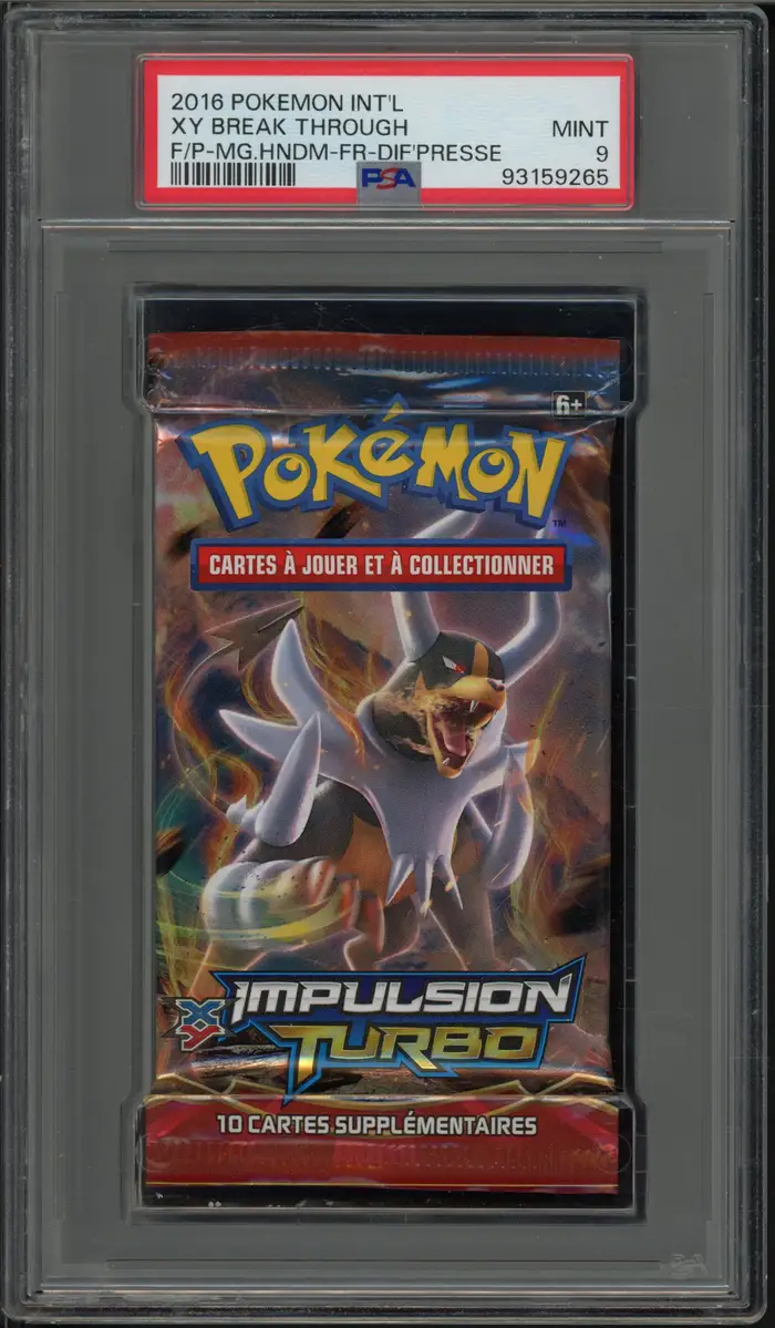 PSA 9 Booster XY Impulsion Turbo
