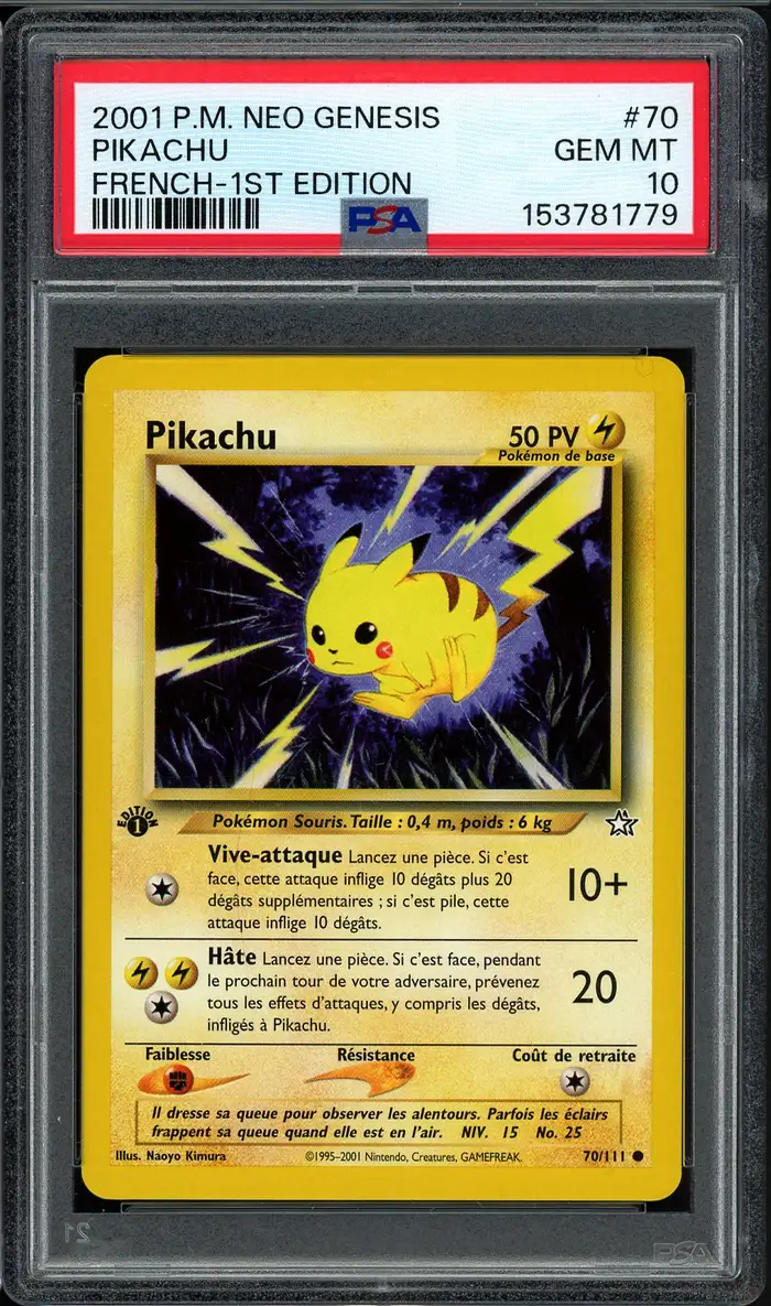 PSA 10 Pikachu