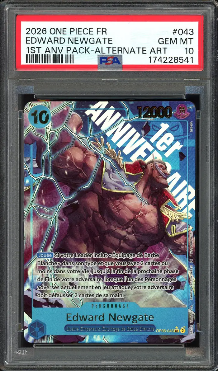 PSA 10 Edward Newgate