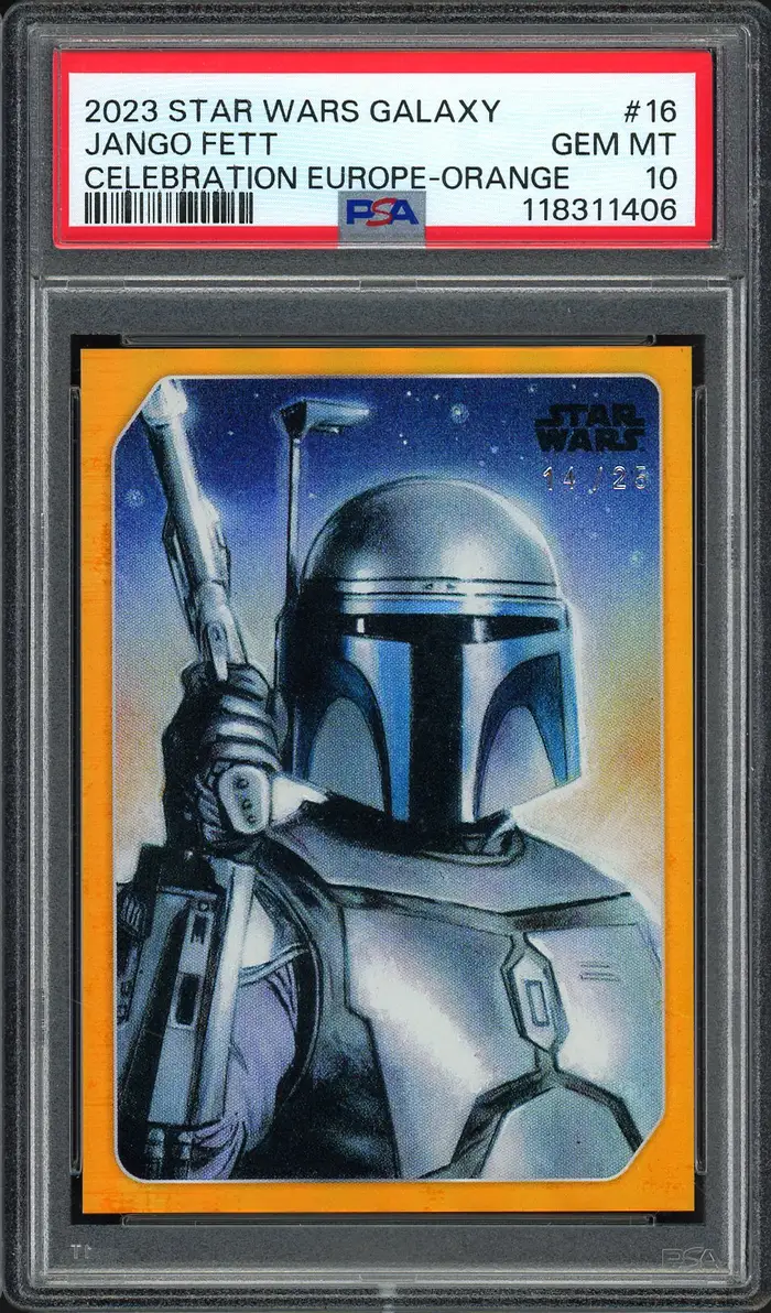 PSA 10 Jango Fett Orange