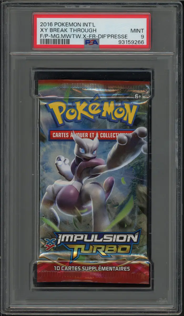 PSA 9 Booster XY Impulsion Turbo