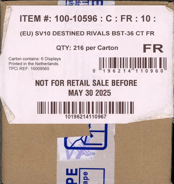 Case Display EV10 Rivalités Destinées