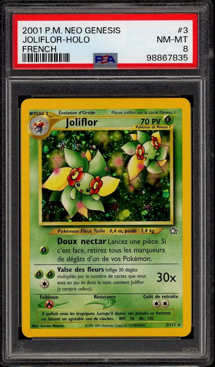 PSA 8 Joliflor Holo
