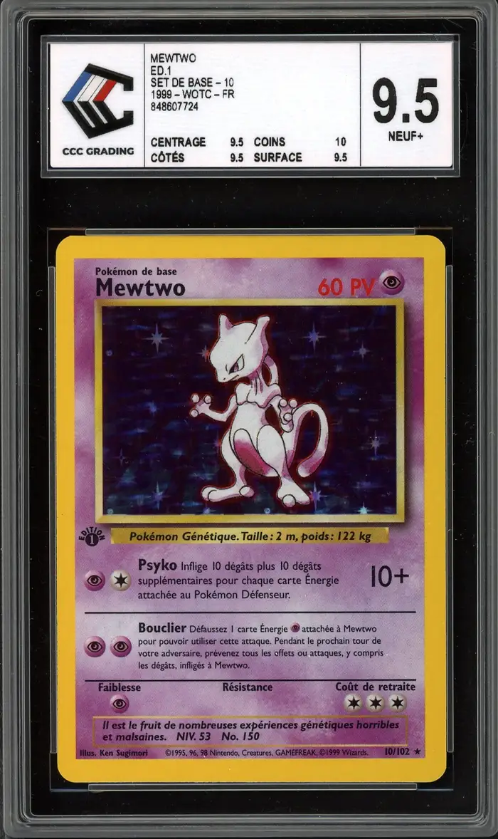 CCC 9.5 Mewtwo Holo