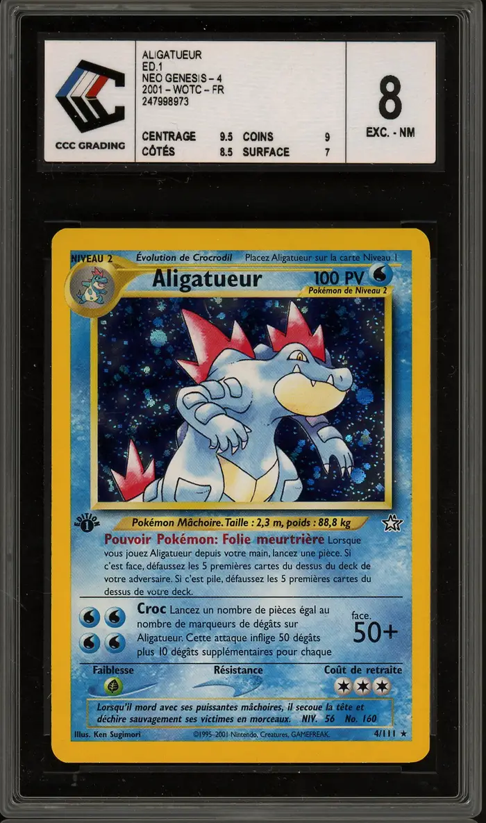 CCC 8 Aligatueur Holo
