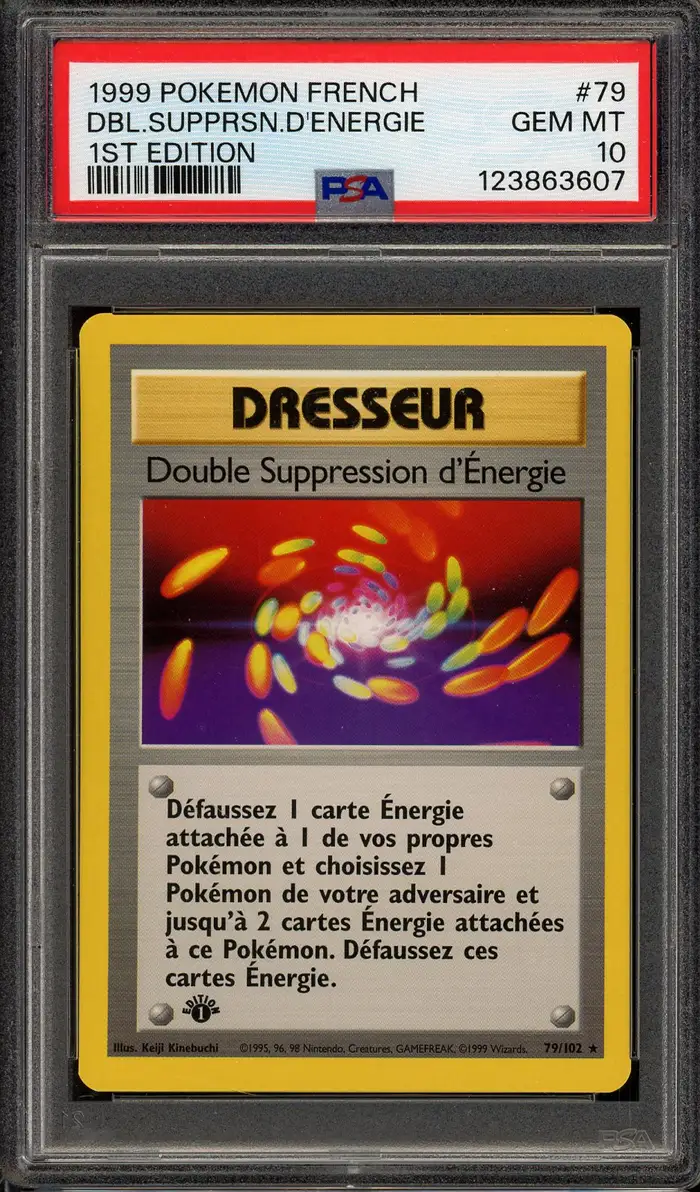PSA 10 Double Suppression d'Energie