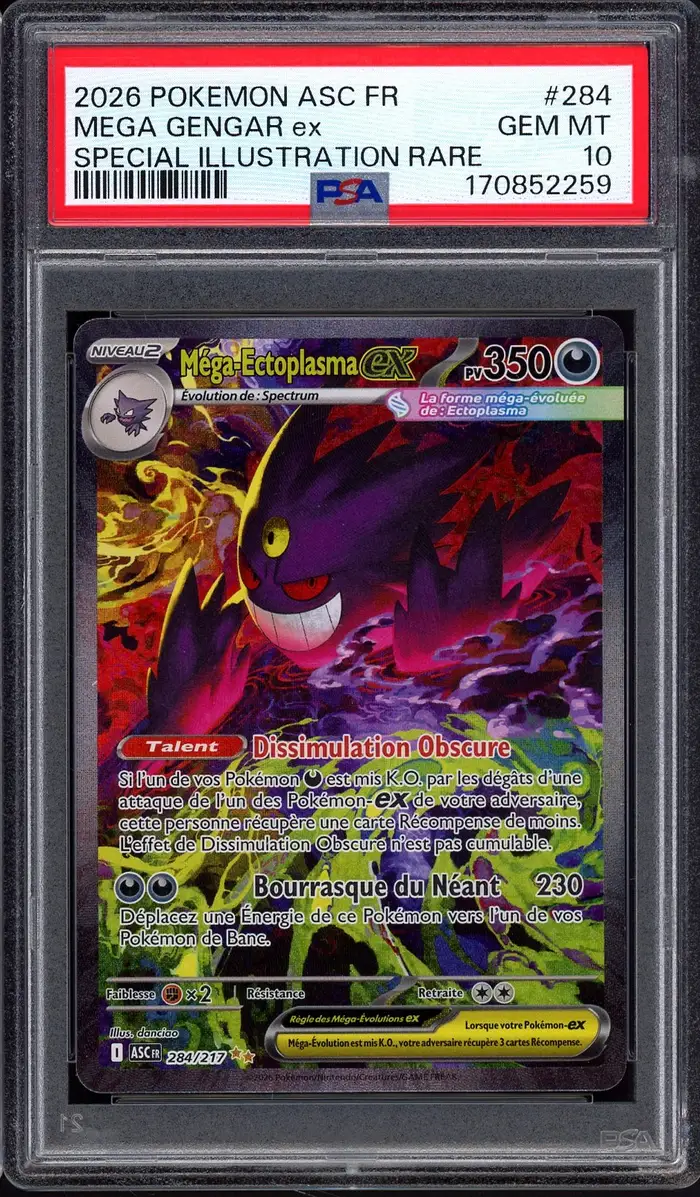 PSA 10 Méga-Ectoplasma Ex