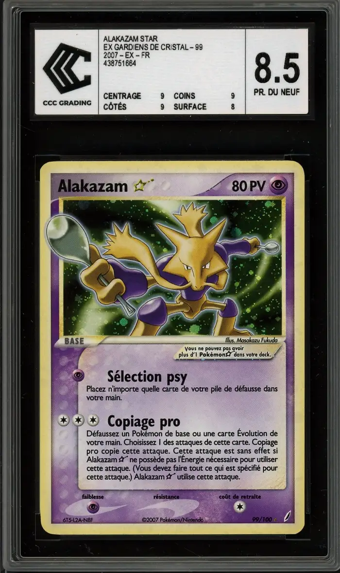 CCC 8.5 Alakazam Gold Star