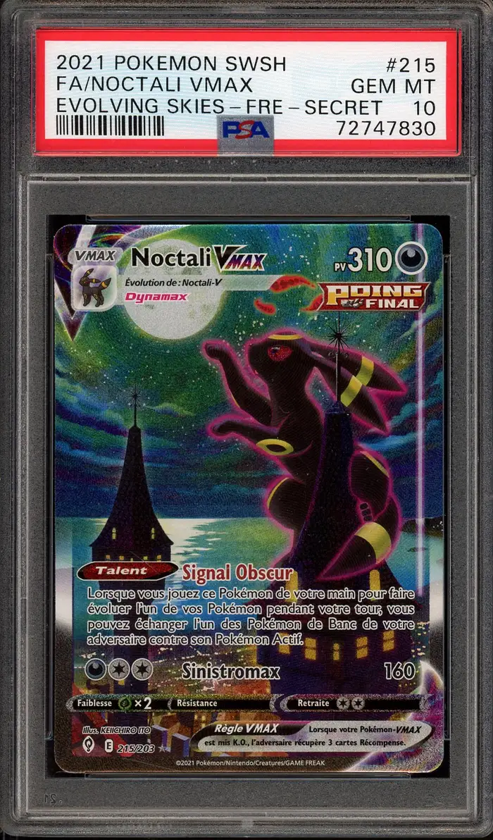 PSA 10 Noctali VMax