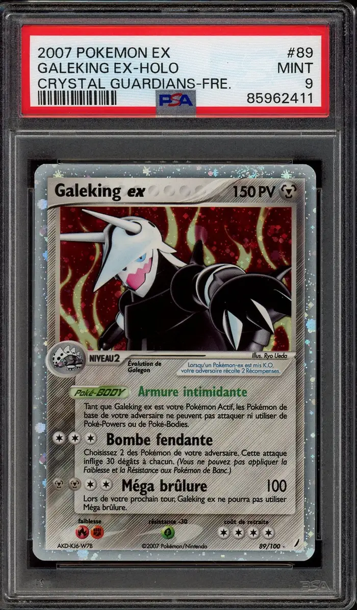 PSA 9 Galeking Ex Holo