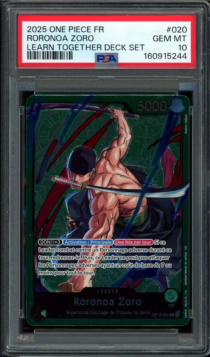 PSA 10 Roronoa Zoro