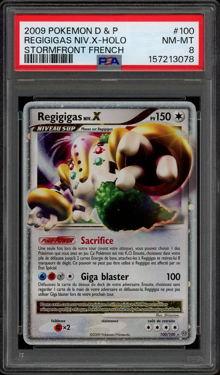 PSA 8 Regigigas Niv. X