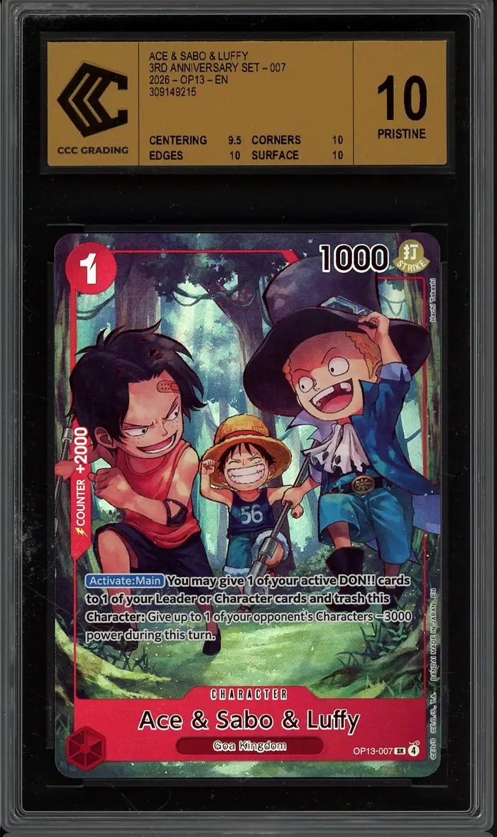 CCC 10 Ace & Sabo & Luffy