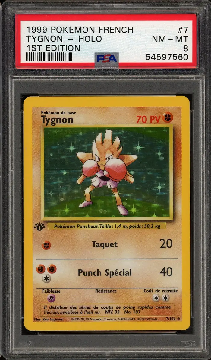 PSA 8 Tygnon Holo