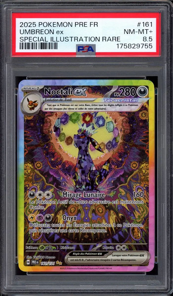 PSA 8.5 Noctali Ex