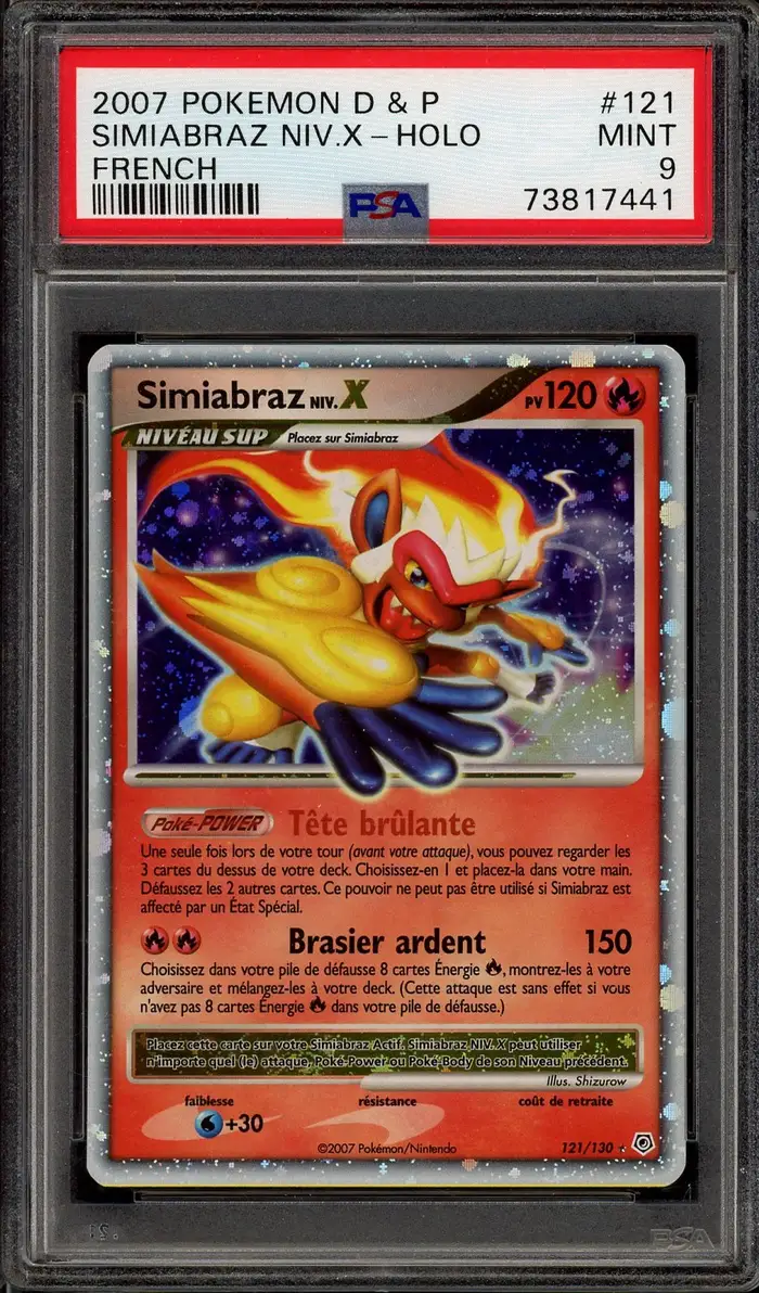 PSA 9 Simiabraz Niv. X