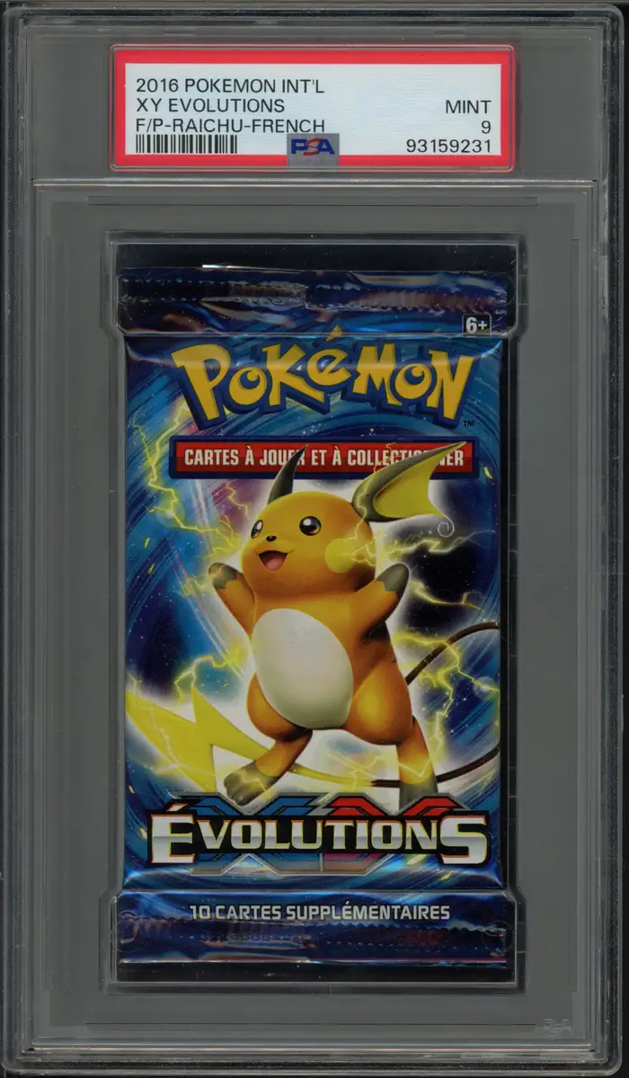 PSA 9 Booster XY Evolutions