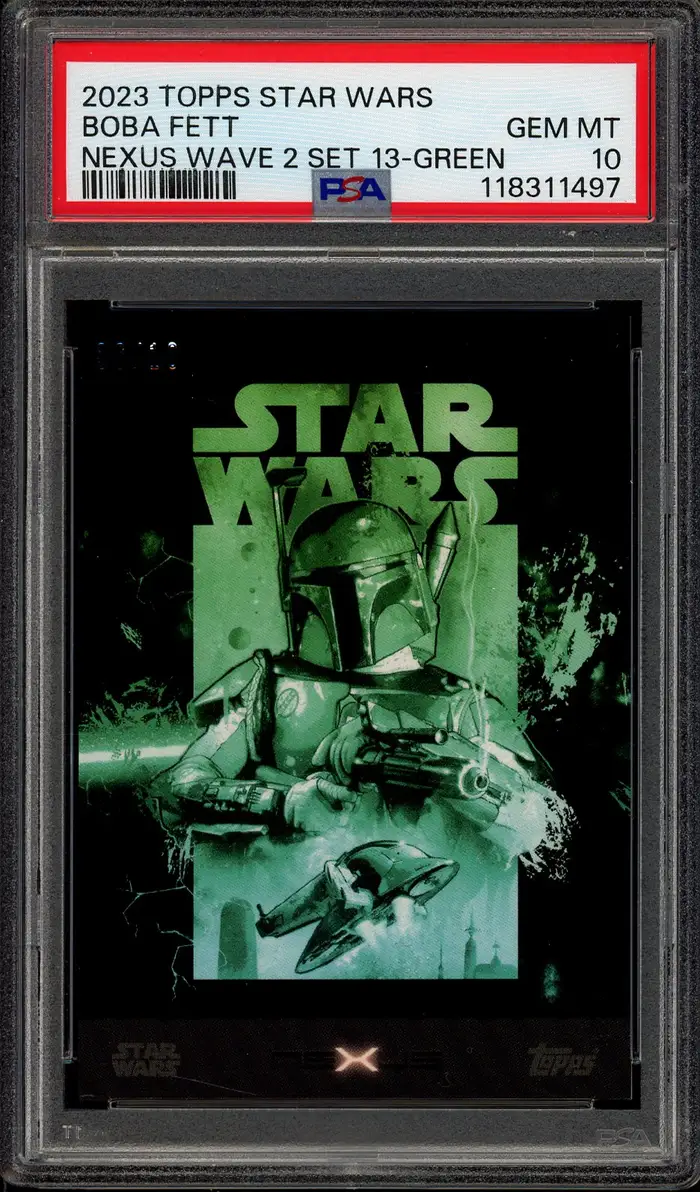 PSA 10 Boba Fett Green