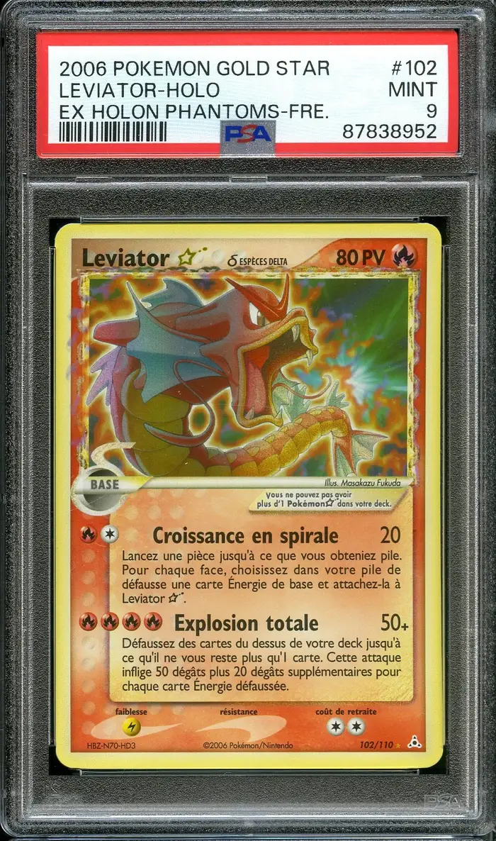 PSA 9 Leviator Gold Star