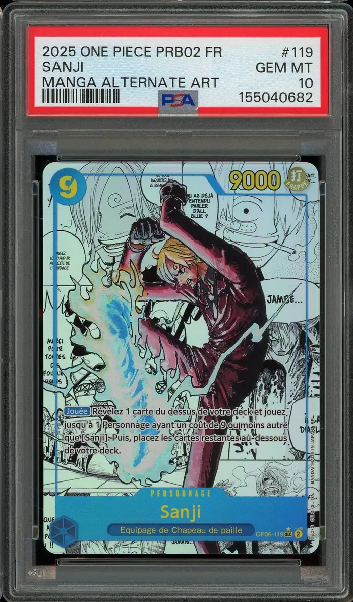 PSA 10 Sanji Manga