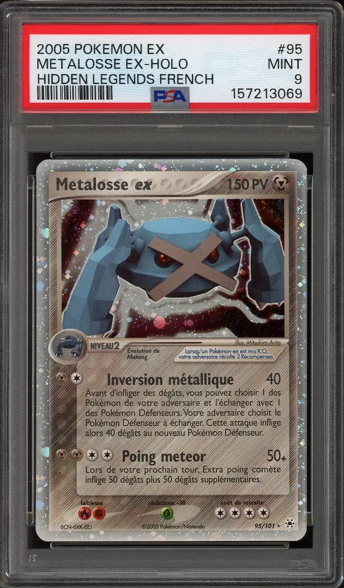 PSA 9 Metalosse Ex